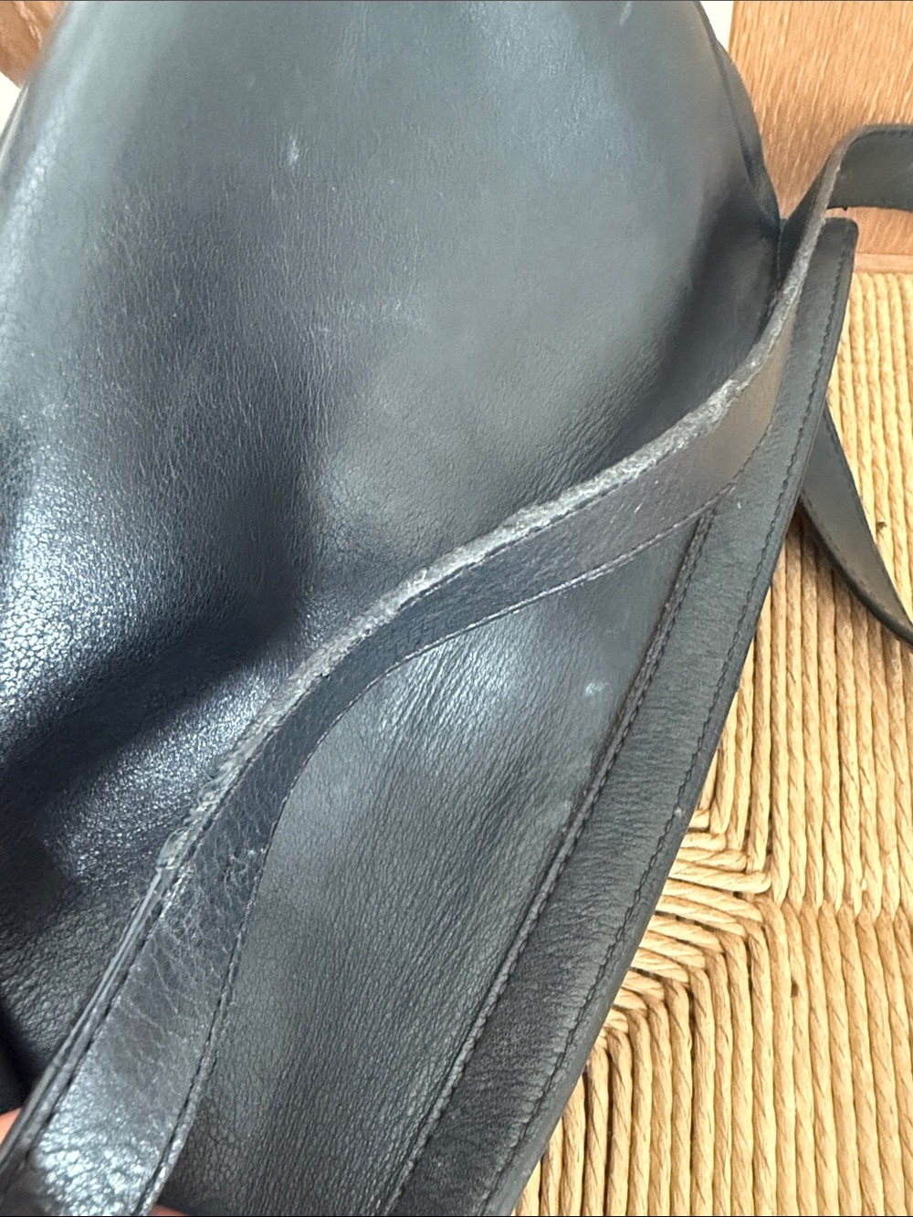The Row Slouchy Banana Crossbody Bag - Picture 4 of 9